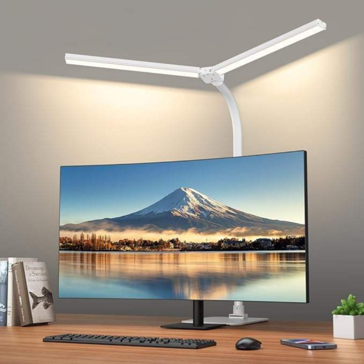 LED스탠드 와이드스탠드 독서등 조명 책상스텐드 80cm