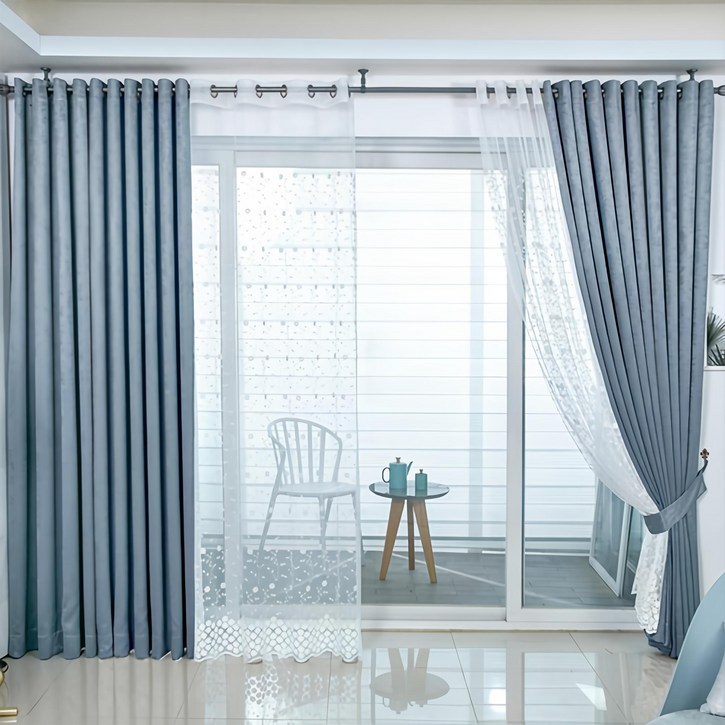 지나송 암막  코디 커튼세트 봉포함