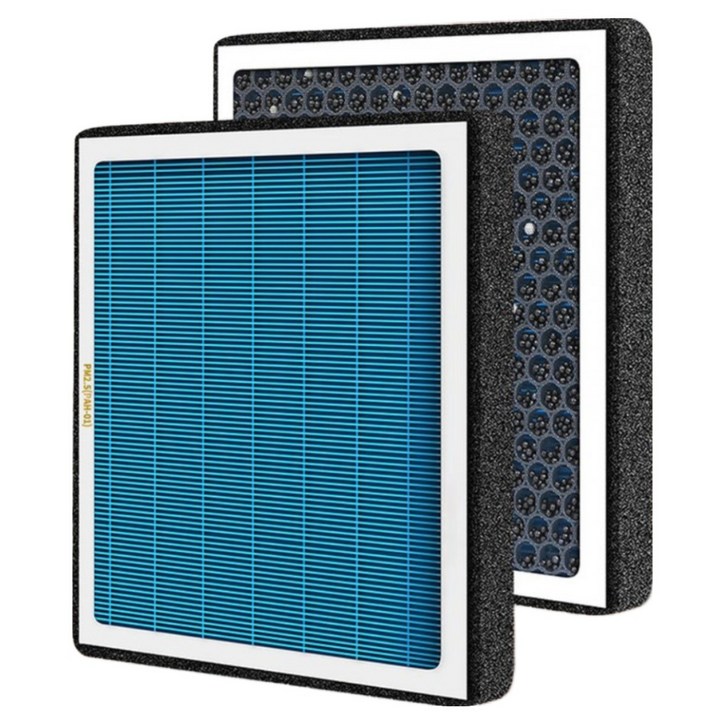 퓨어에어 4세대 쏘렌토 MQ4 에어컨필터 전후면 세트 (6 7인승전용) [호환], 1세트, PRE-0204