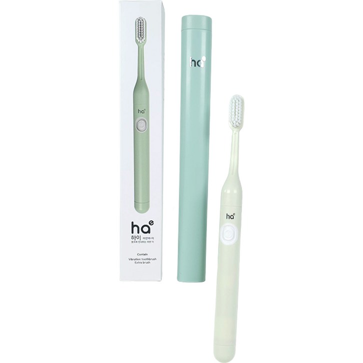 하이 음파 전동 칫솔, HATB05그린
