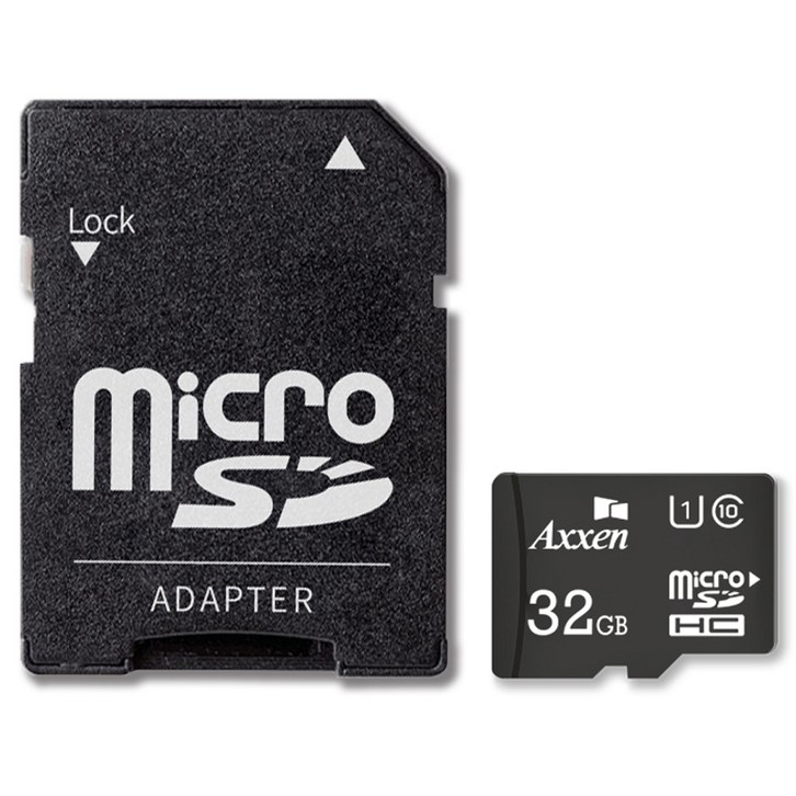 액센 프리미엄 마이크로 SD카드 + 어댑터 세트 MSD22, 32GB - 쇼핑뉴스