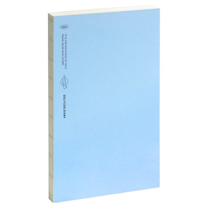 아이코닉 2026 솔리튜드 다이어리 위클리 플래너