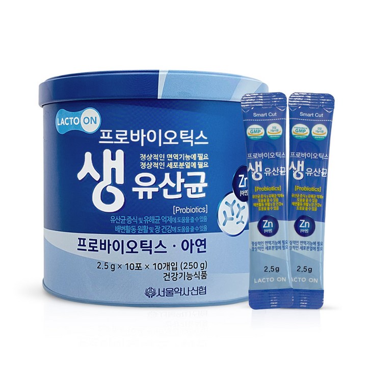 서울약사신협 프로바이오틱스 생유산균 100포, 250g, 1개 15