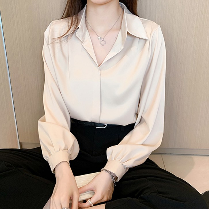 어썸풀 인바웃 셔츠 블라우스