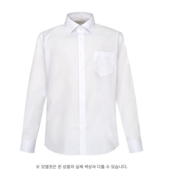 파크랜드,ADL99161,화이트 T/C 드레스 셔츠
