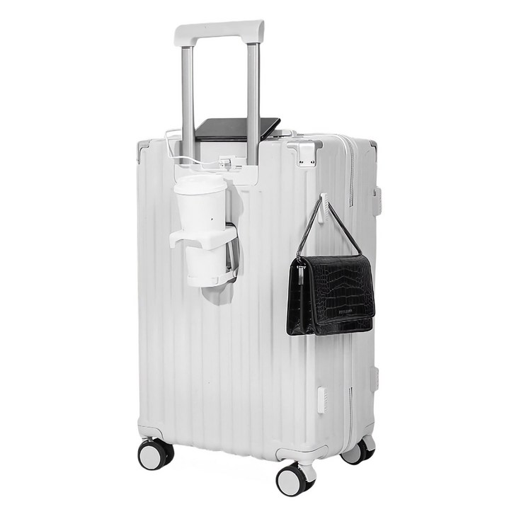 NewBoy 캐리어 20인치 22인치 24인치 기내용 대형 하드 여행용 감성 하드 캐리어 수납 주머니 대용량 패션