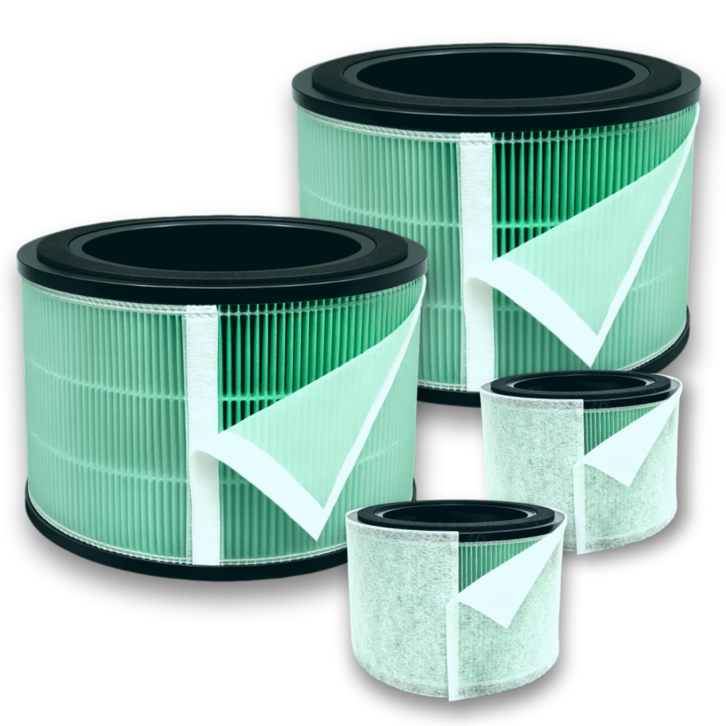 LG 엘지 공기청정기 퓨리케어360 해파필터탈취필터펫망필터보조필터 세트 전용 호환, 2세트, 1개