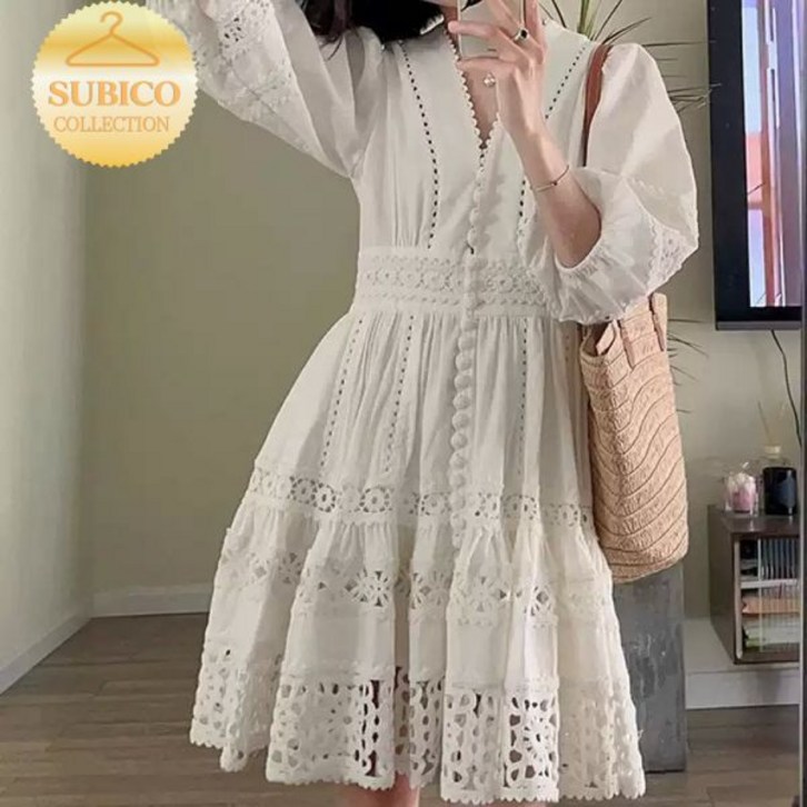 엄마친구아들 정소민 원피스 배석류 옷 레이스 화이트 흰색 서준이네2 정유미 뷔스티에