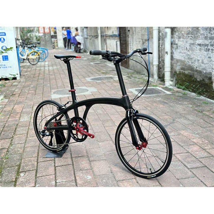 카본미니벨로 9단 20인치 휠 출퇴근자전거 휴대용 - 쇼핑뉴스
