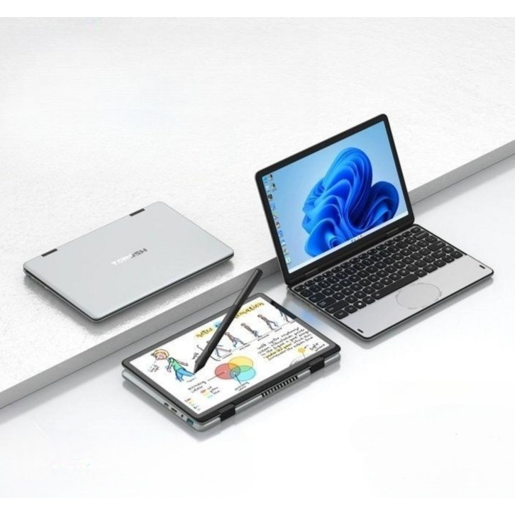 휴대용UMPC 터치스크린 투인원 태블릿PC 폴딩 인텔 미니 노트북