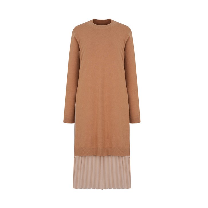 샤트렌 샤트렌  우아한 드레이프 원피스HCCWOP205