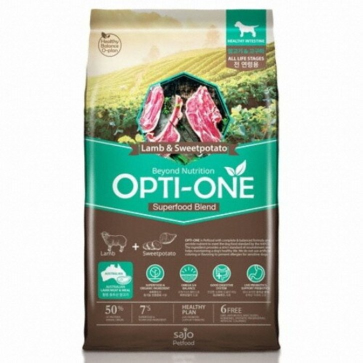 사조옵티원 전연령 강아지 건식사료