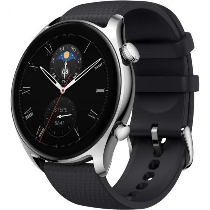 Amazfit GTR 4 한정판 남성용 스마트 워치, 무선 충전, 14일 배터리 수명, 알렉사 내장, 듀얼 밴드 GPS 및 경로 내비게이션, 응답/전화 걸기(갱신)