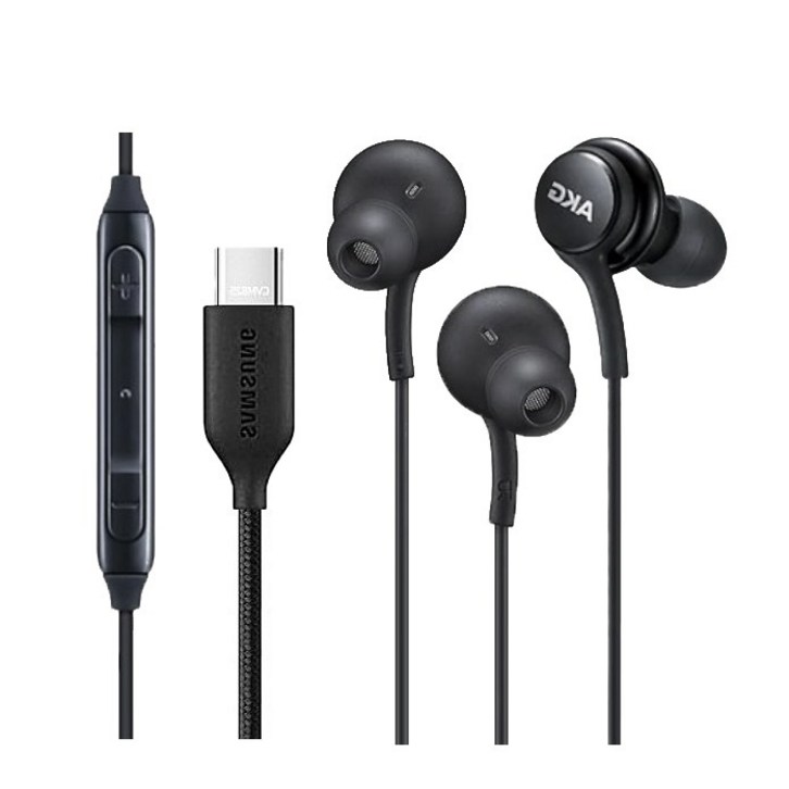 삼성전용 C타입 AKG 이어폰 S20 S21 S22 S23 울트라 Z시리즈 벌크이어폰  건파더 파우치
