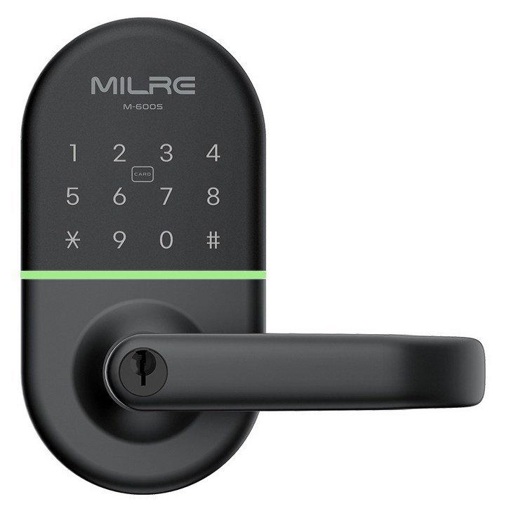 밀레시스텍 목문 손잡이 도어락 M600S, M600S, 방문설치