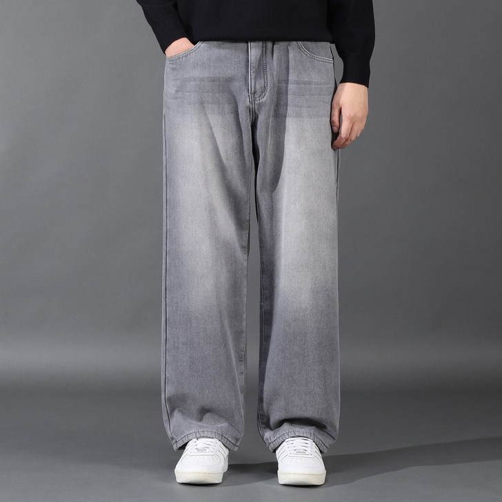 후앙스 겨울 방한 기모본딩 와이드 데님 청바지 GZCP5202