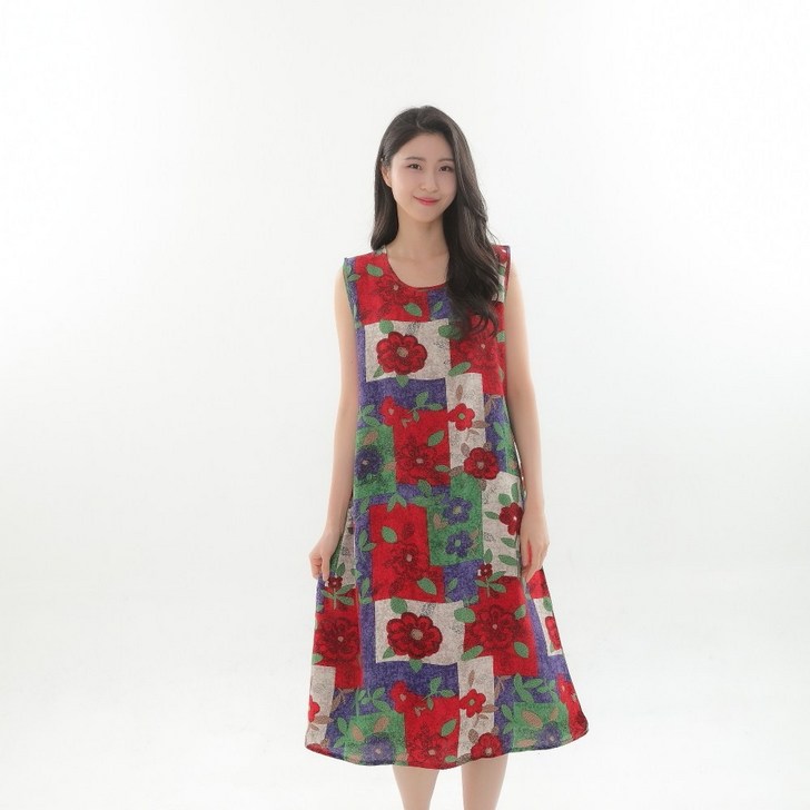 인견총각 국산 풍기인견 여성 시원한 원피스 1p