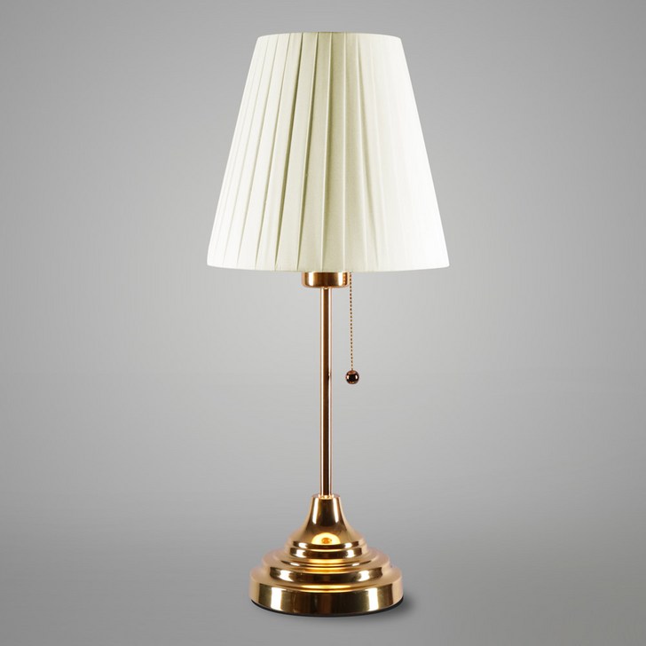 폴링 단스탠드 감성 스탠드조명 테이블램프 LED 당기는 스위치, 골드