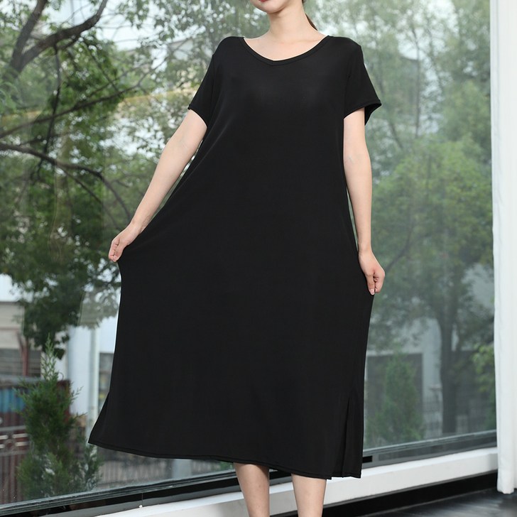 MADE 44130까지 빅사이즈 쿨링 스판 냉장고 반팔 원피스 MADE 44130까지 빅사이즈 쿨링 스판 냉장고 반팔 원피스