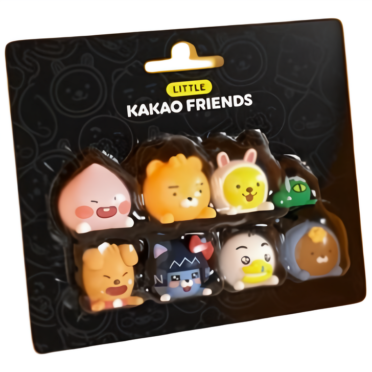 당일배송 귀여운 카카오프렌즈 차량용 장식품 인테리어 피규어 8종세트, 1개
