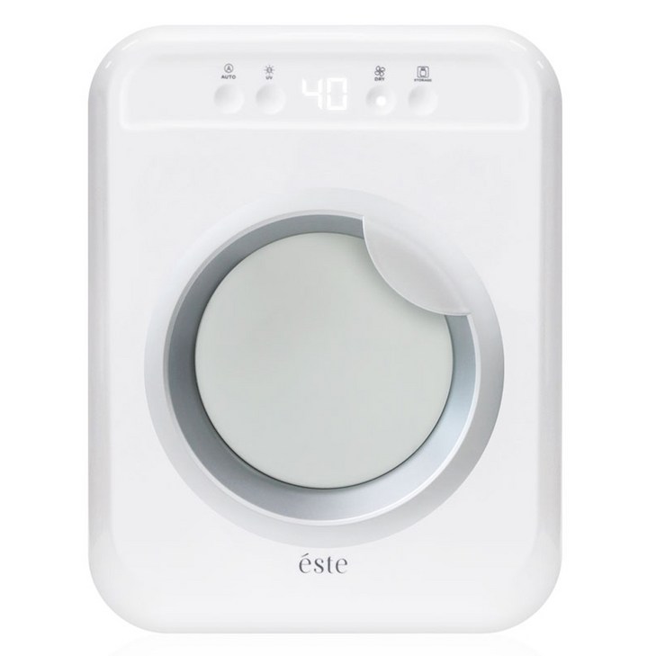 에스테 UV LED 젖병 소독기 LSBE709B, 화이트, LSBE709B