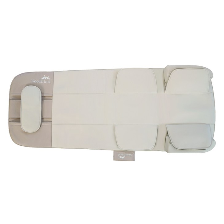 굿프렌드 굿앤굿 스트레칭 2way 전신 마사지매트 GOODA6, GOODA6, 베이지