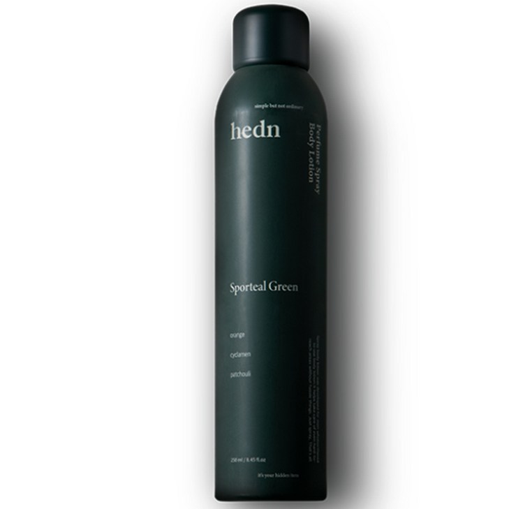 히든 퍼퓸 바디로션 보습 스프레이, 250ml, 1개
