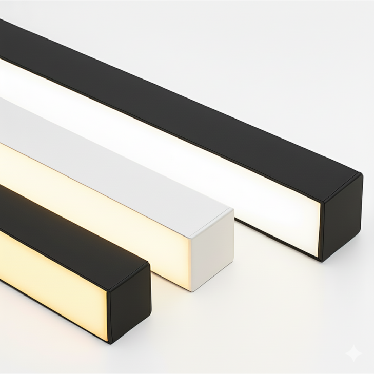 루미나 국산 LED 라인등 1500mm 30W 직부등 슬림디자인 일자등 카페등, 주백색아이보리색 4000K