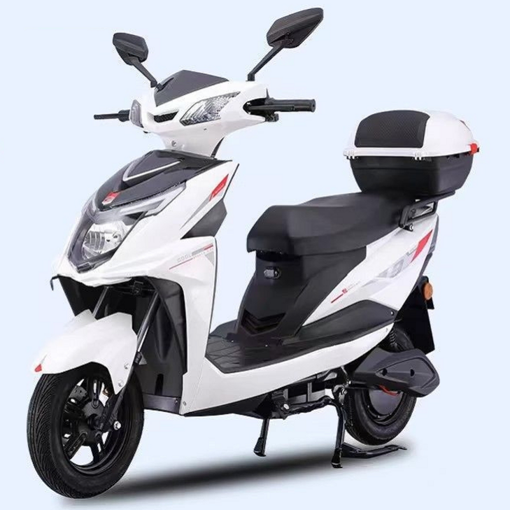 아트테크 고출력 100km주행 전동오토바이 72V38A리튬배터리 분리충전 팻바이크 할리스쿠터 출퇴근용 배달용 레저용 전기오토바이, 화이트, 고급형 72V38A리튬배터리
