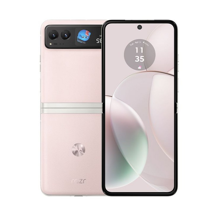 모토로라 레이저 razr 40 듀얼심 5G 접이식 자급제 언락 중국 폴더폰 그레이 8GB+256GB