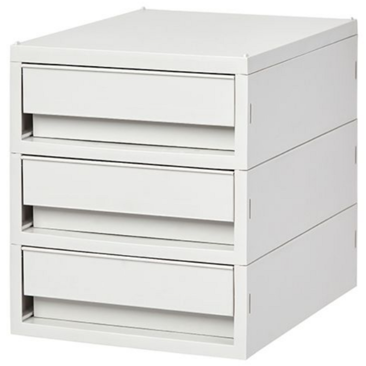 시스맥스 뉴트로 소품함 중형 3단