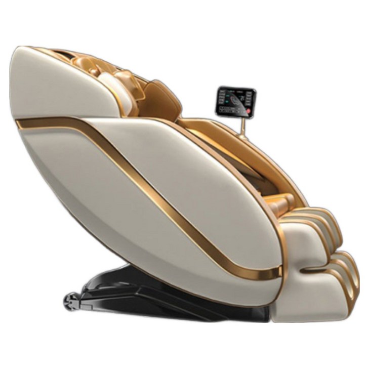 벨라쉼 프리미엄 안마의자 리클라이너 전신아마기 부모님 무중력 온열기능 효도 피로회복, 디럭스 골드화이트