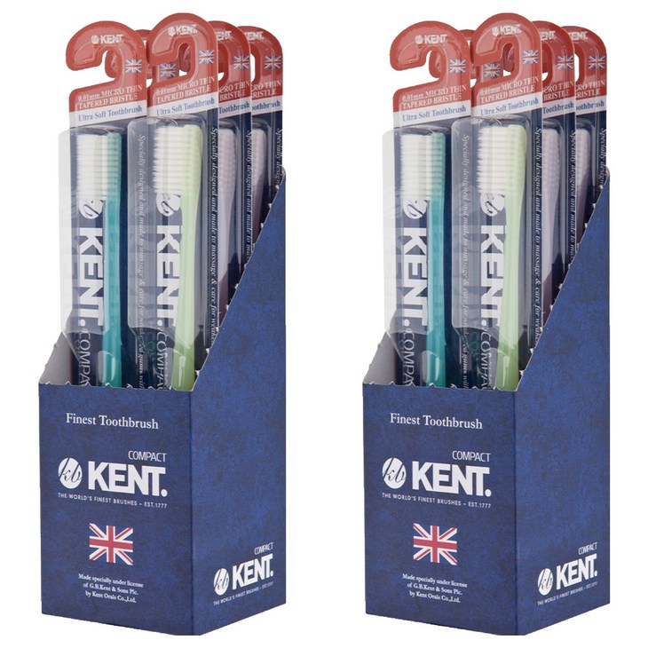 켄트 콤팩트 초극세모 칫솔세트
