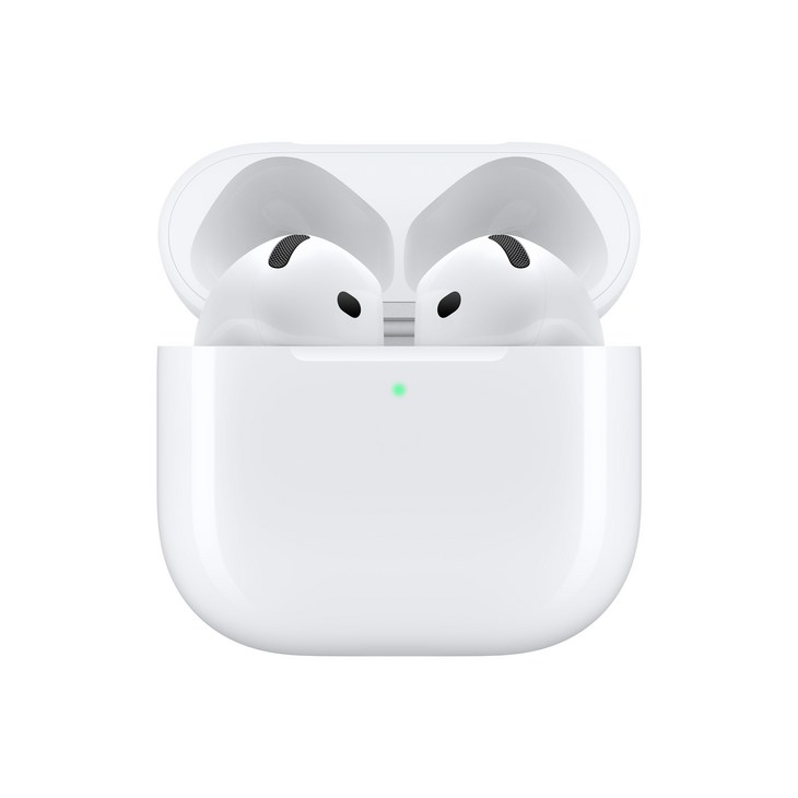 Apple 2024 에어팟 4세대 액티브 노이즈 캔슬링 블루투스 이어폰