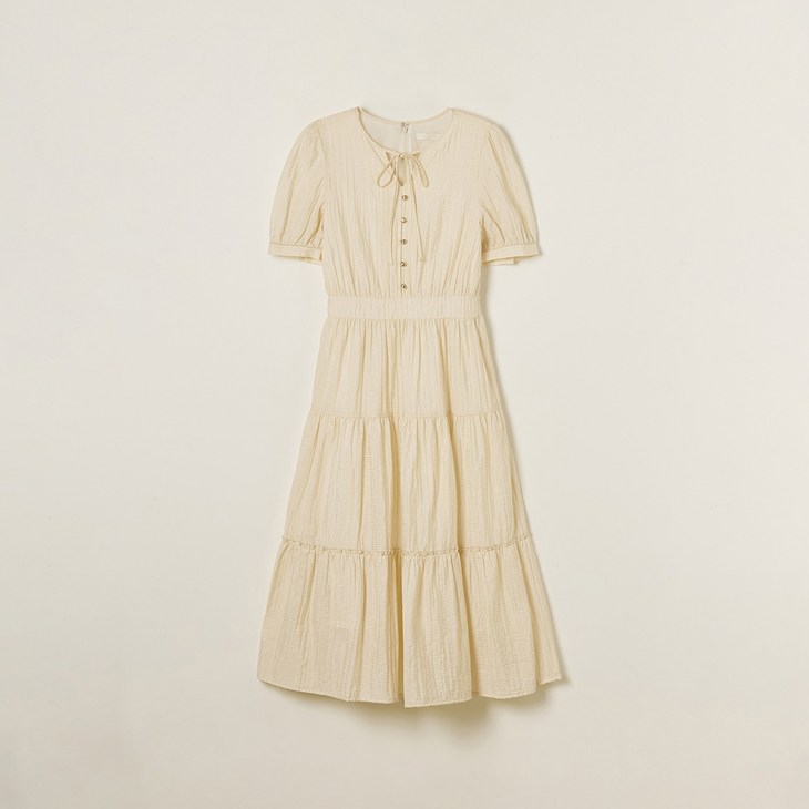 로엠 여성용 조직감 롱 원피스