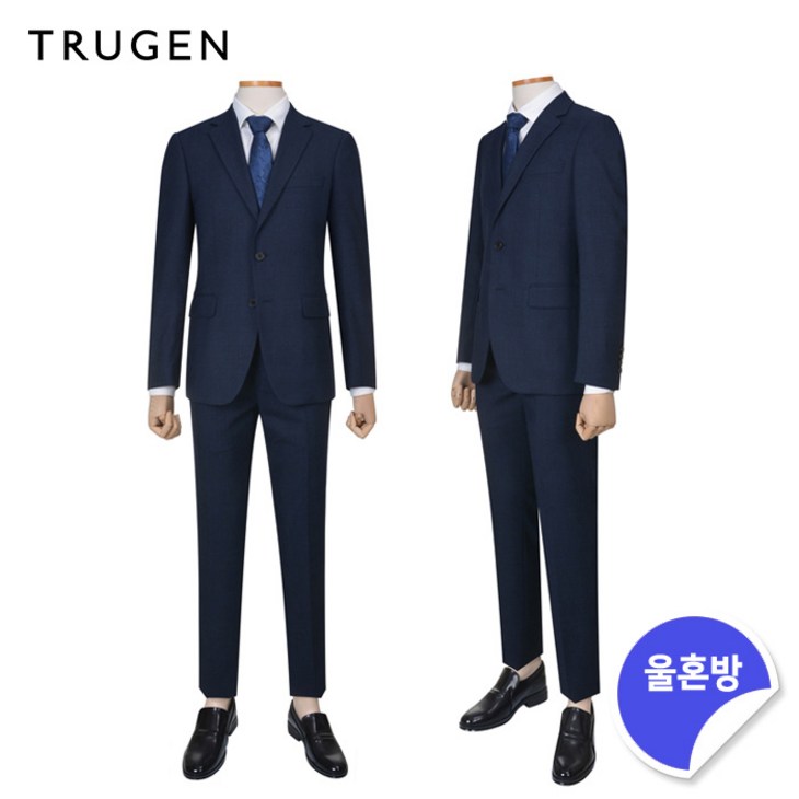 (트루젠) 마이크로체크 모혼방 수트세트 (TG9F9MTJ720_S)