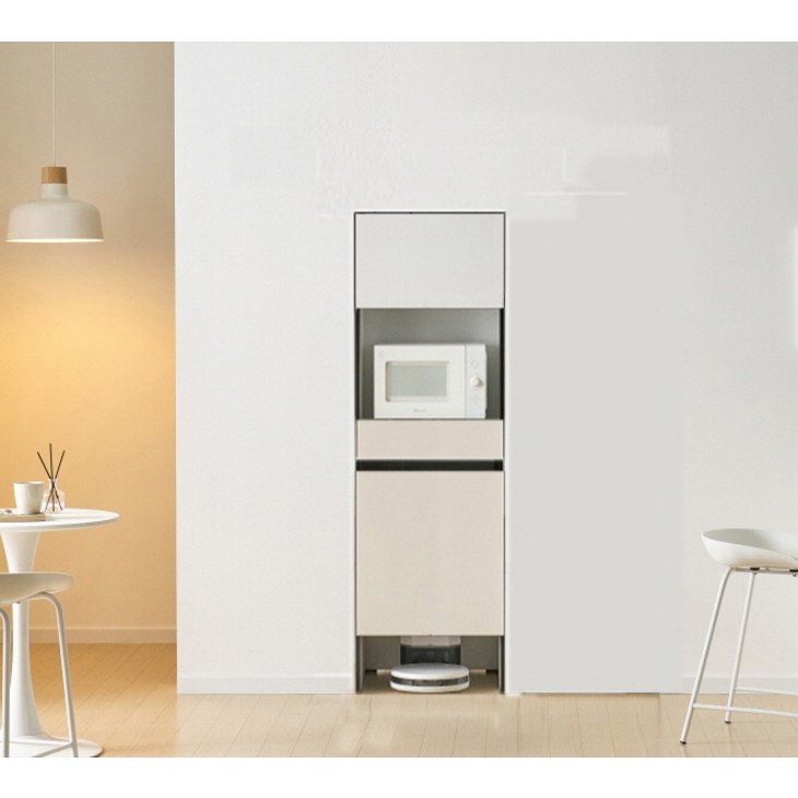 오브제 1860 500 수저서랍형 로봇청소기장 빌트인 냉장고틈새장