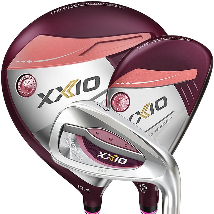 리퍼브던롭 정품 젝시오 13 여성용 풀세트 10개 클럽만DR UT 7아이언 PT