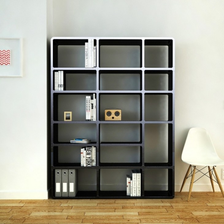 큐빅스2 멀티책장 36, 화이트