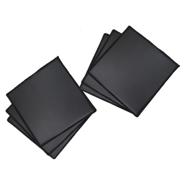 리더스진 양면레자방석 교회,식당,휴계실,미용실 블랙 45cm45cm2cm