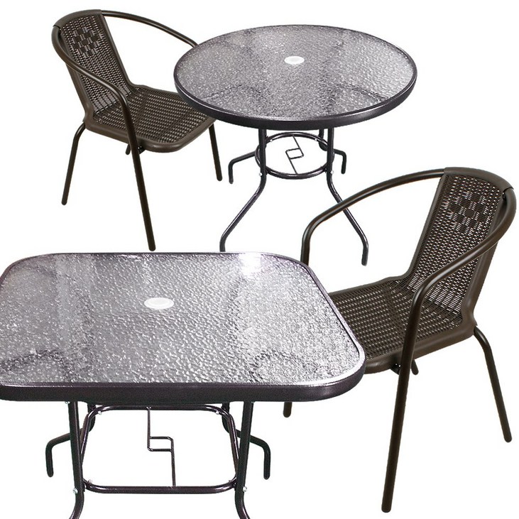 포스아트 뉴 몰디브 야외테이블 의자, 02-뉴 몰디브 야외테이블(사각)