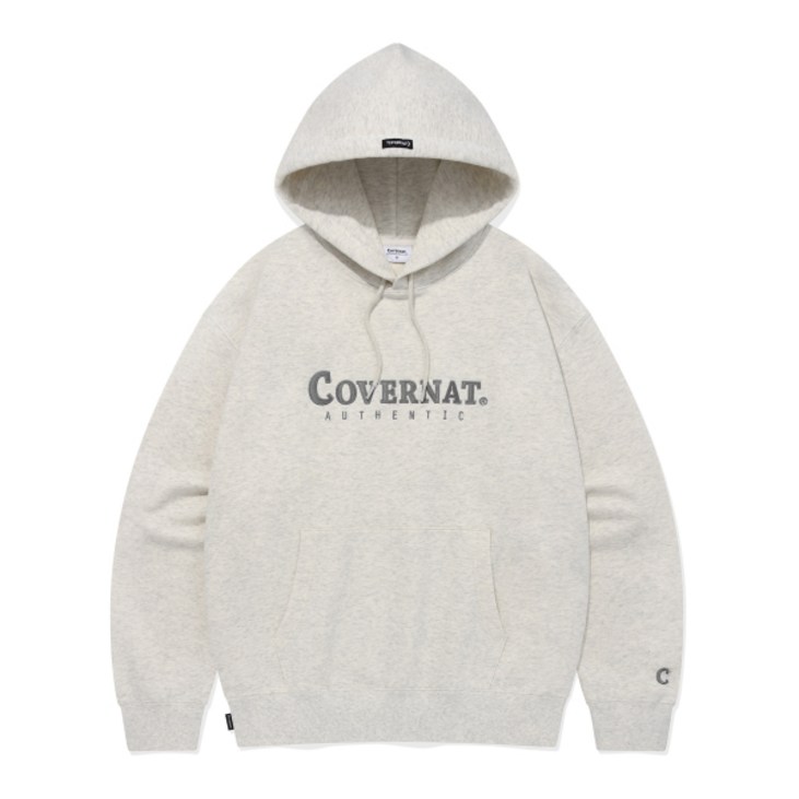 커버낫 COVERNAT 어센틱 로고 후디 오트밀 CO2401HD09OT 166209 커버낫 COVERNAT 어센틱 로고 후디 오트밀 CO2401HD09OT 166209