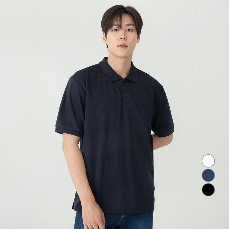캐럿 남녀공용 기능성 퀵드라이 쿨링 카라 반팔 티셔츠 캐럿 남녀공용 기능성 퀵드라이 쿨링 카라 반팔 티셔츠