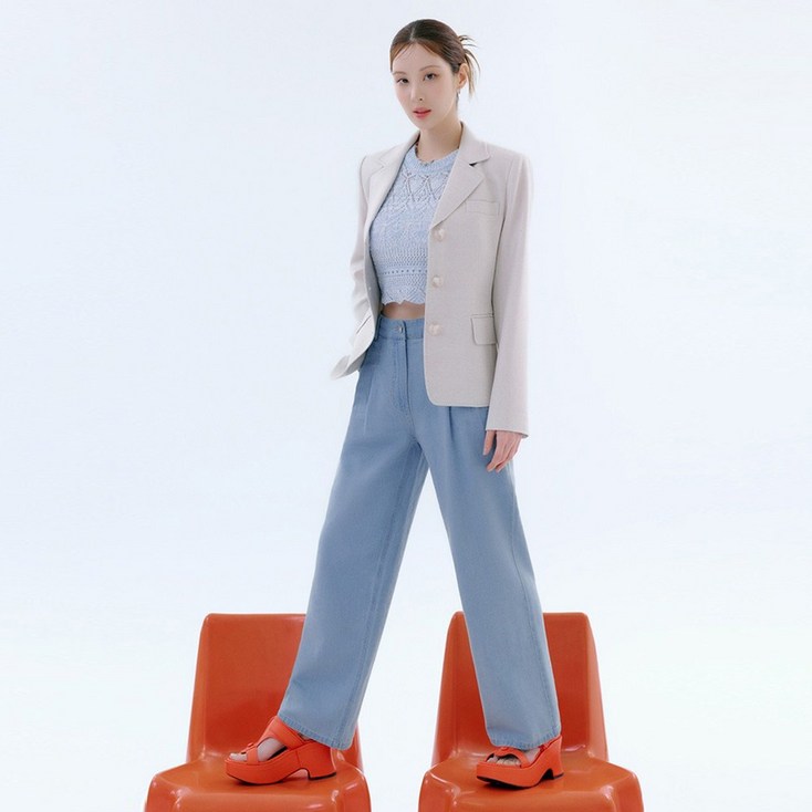 더엣지 인디고 데님 팬츠 WYDP3G01