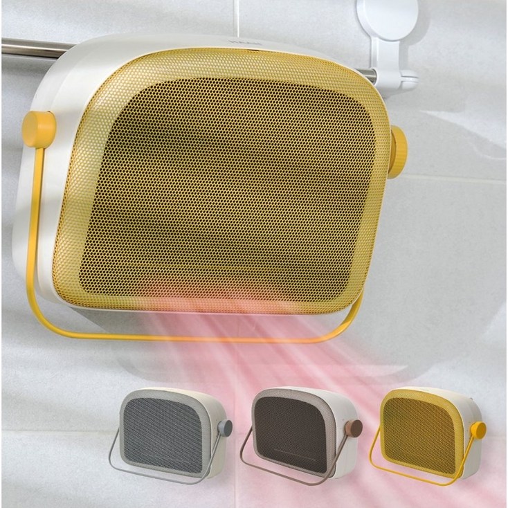 25년형 최신형 한경희 무타공 벽걸이 욕실온풍기 난방기 PTC 초저소음 과열방지 가정용 욕실 화장실