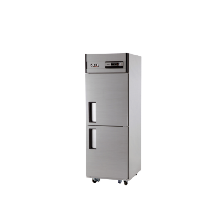 [유니크대성] 25BOX 내부스텐 기존 (냉동1칸/냉장1칸) UDS-25RFAR 아날로그 직냉식 업소용냉장고 - 투데이밈
