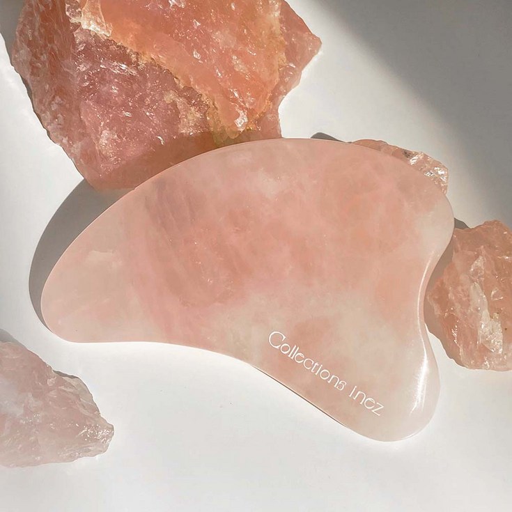 이네즈 로즈쿼츠 돌핀 괄사 승모근 얼굴 림프 (파우치 알콜솜 증정), 1개