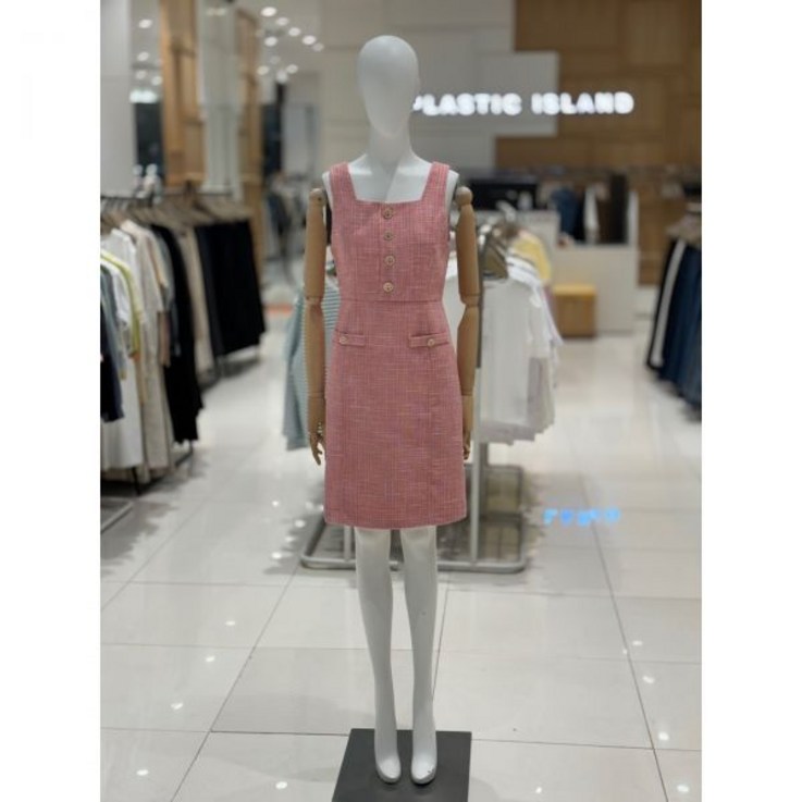 플라스틱아일랜드 트위드 슬리브리스 원피스 PP1WO264 2color3328900 백화점