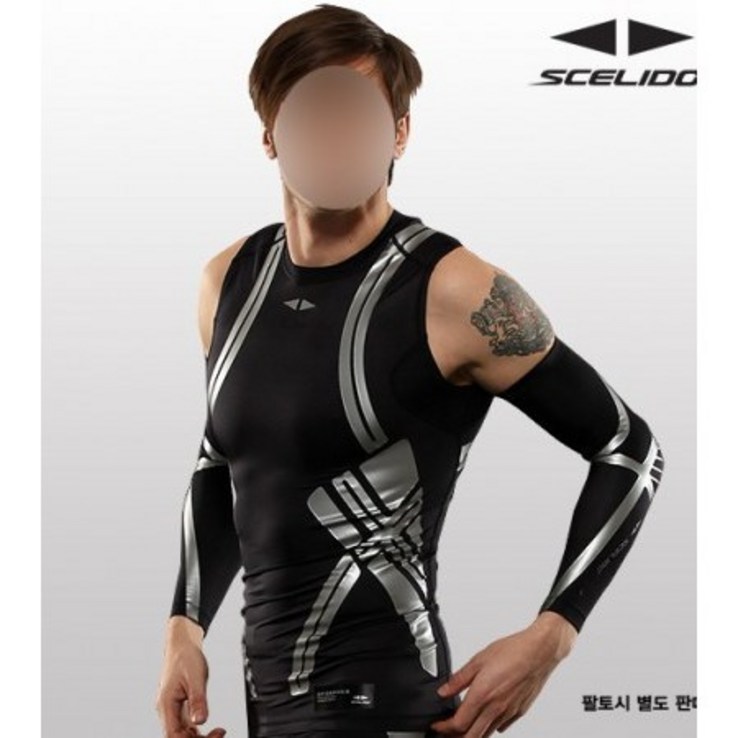 SESL3351M 스파이더웹 라운드 민소매스파이더웹 기어