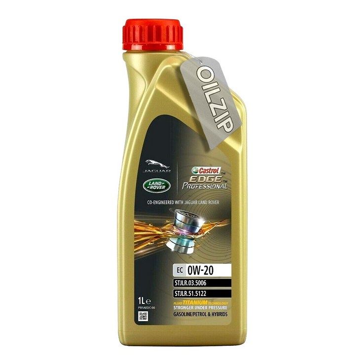 캐스트롤 엣지 프로페셔널 티타늄FST E C5 0W20 1L 정품 홀로그램 겸용 엔진오일, 1개, 0w20